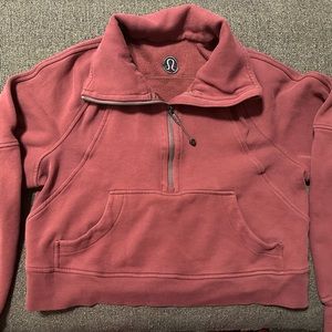 Lululemon Scuba Oversized Funnel Neck Half Zip